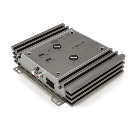 ZAPCO ASP-L2 BT 2-Kanałowy Wzmacniacz Sygnału z Bluetooth